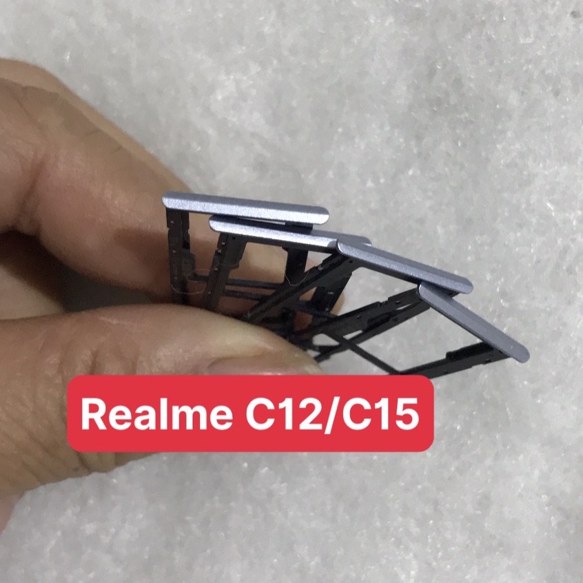 Khay sim Realme C12 / C15 dùng chung