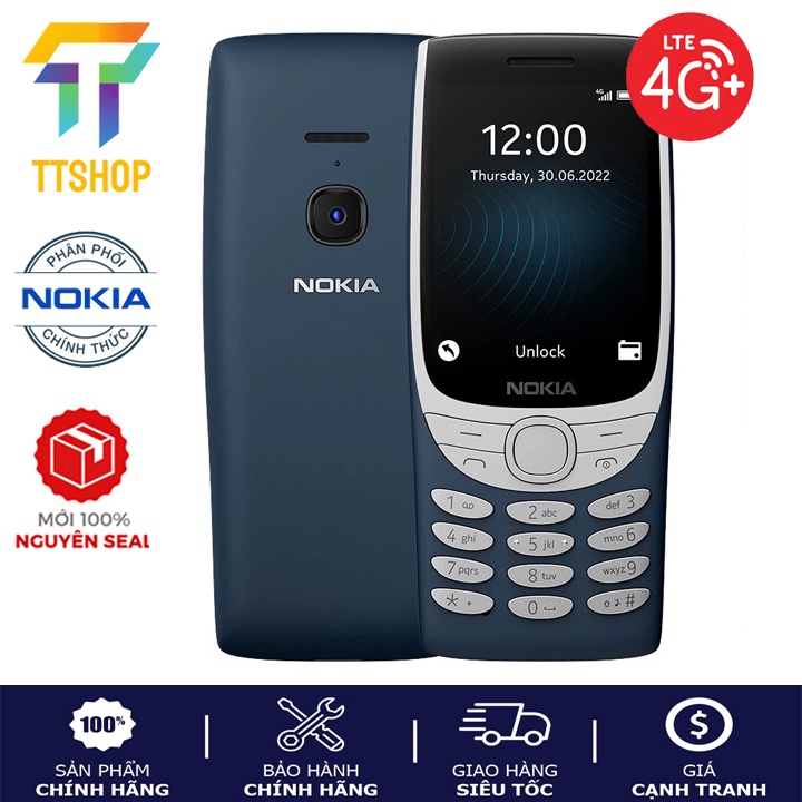 Điện thoại Nokia 8210 4G - Hàng chính hãng