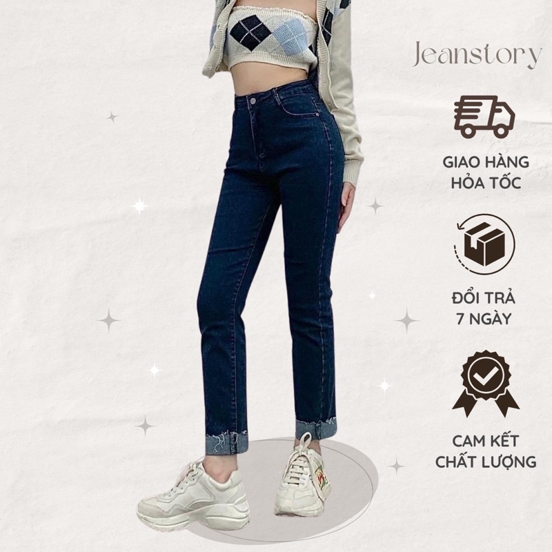 Quần Lizzie Jeans Ống Slim-fit hơi ôm nhẹ