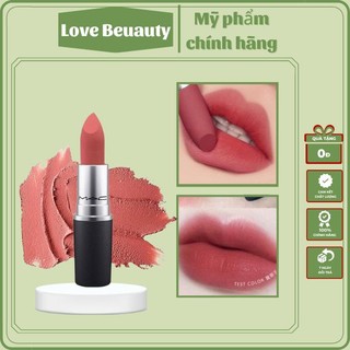 [CAM KẾT] Son MAC Powder Kiss Màu 923 Stay Curious Đỏ Cam Đất