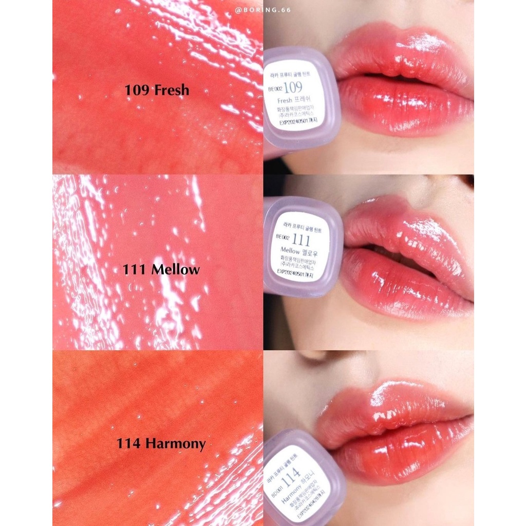 Son bóng Laka Fruity Glam Tint