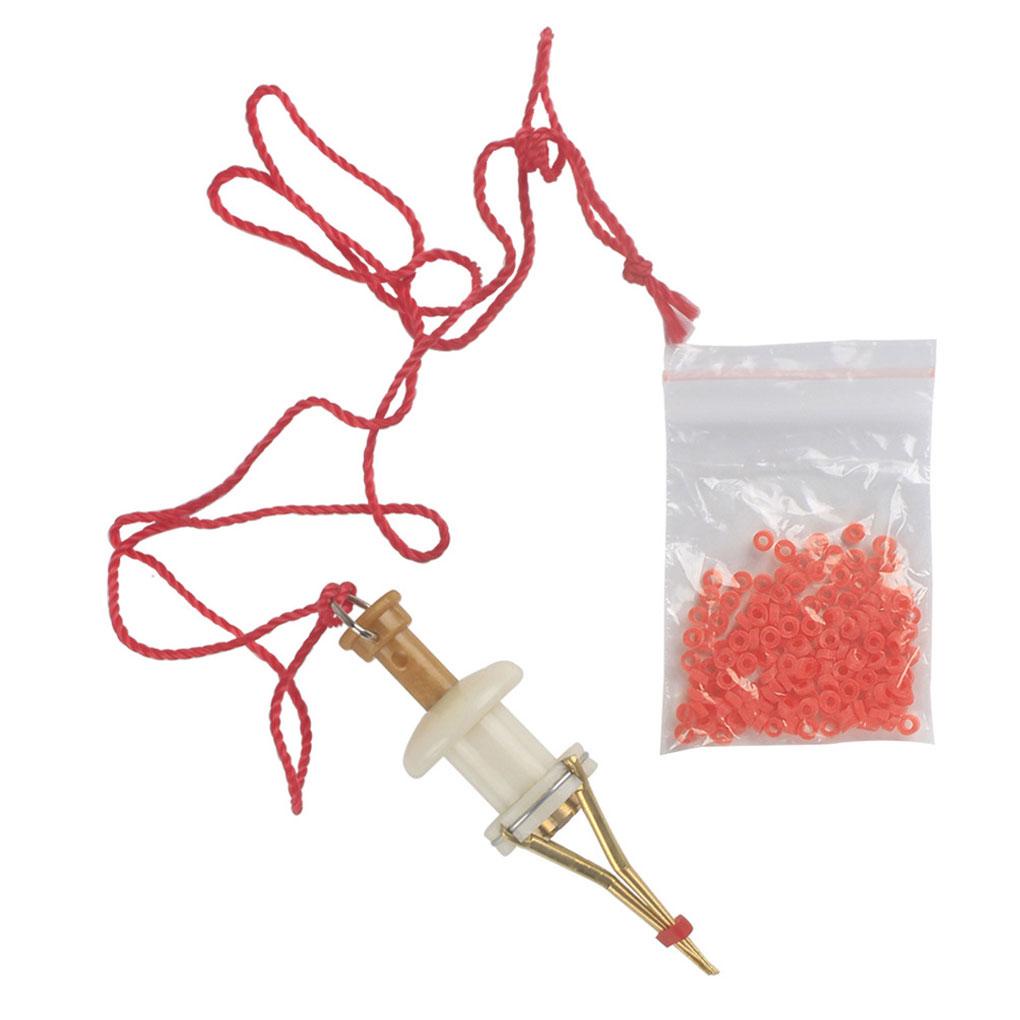 Bộ Kẹp Mồi Câu Cá Bằng Đồng Chất Lượng Cao