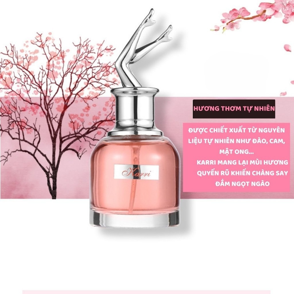 (gía sỉ)Nước Hoa Nữ Cô Gái Chân Dài Kari chuẩn mùi, siêu thơm, dầu thơm nữ Siêu Ngọt Ngào Quyến Rũ | BigBuy360 - bigbuy360.vn