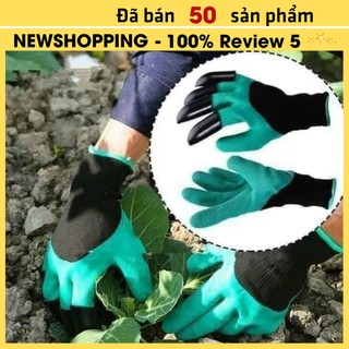 Găng Tay Làm Vườn Có Móng Vuốt Chuyên Dụng - Dễ Dàng Đào Xới Đất - Co Giãn Đàn Hồi Rất Êm Ái