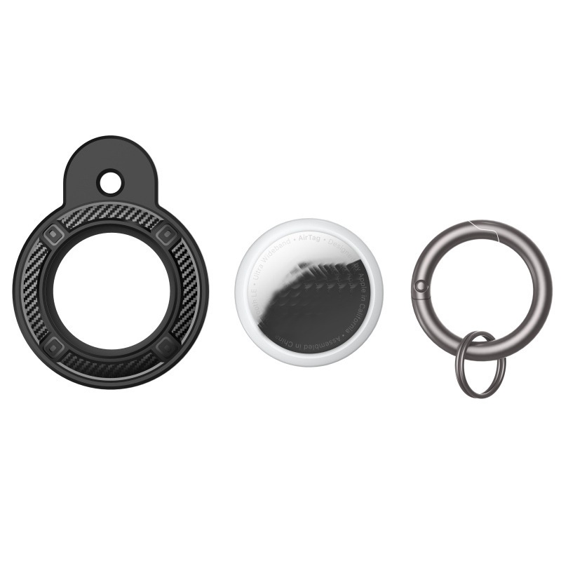 Case Vỏ cho Airtag Tracker TPU Kèm Khóa- Hàng Chính Hãng
