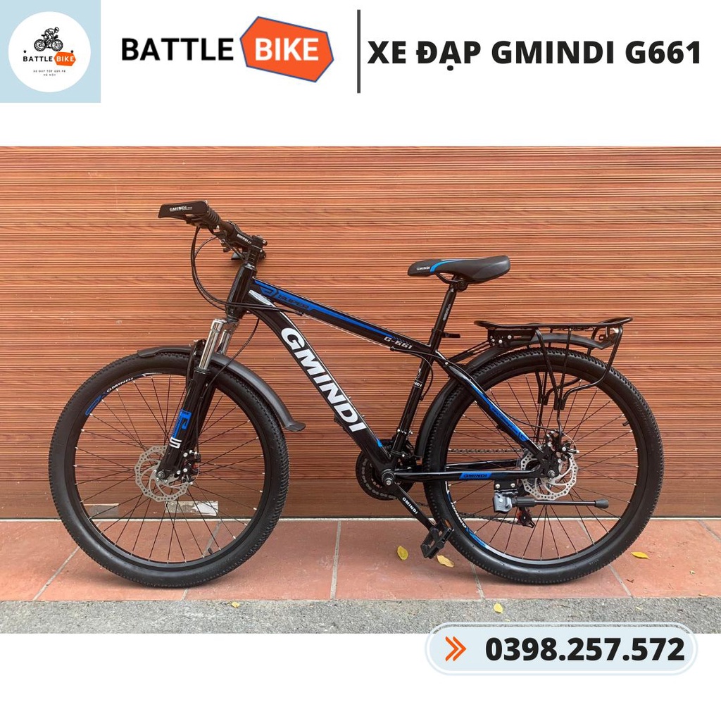 XE ĐẠP THỂ THAO GMINDI G661 BÁNH 26 INCH