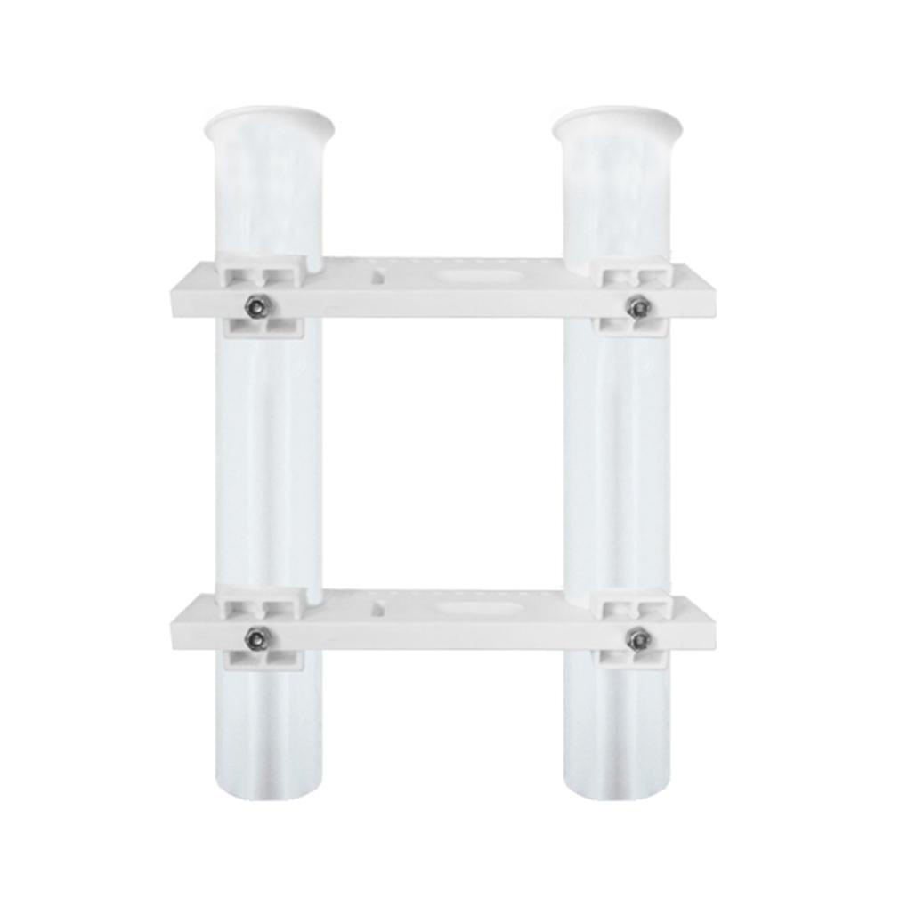 Giá Đỡ Cần Câu Cá Gắn Tường 2 Ống Bằng Thép Không Gỉ Tiện Dụng