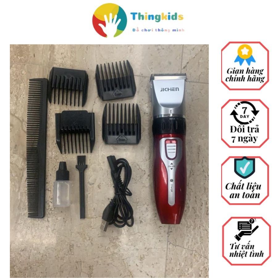 Tông đơ cắt tóc gia đình JICHEN 0817 - Thingkids