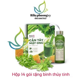 Bột cần Tây giảm cân - tặng bình thủy tinh