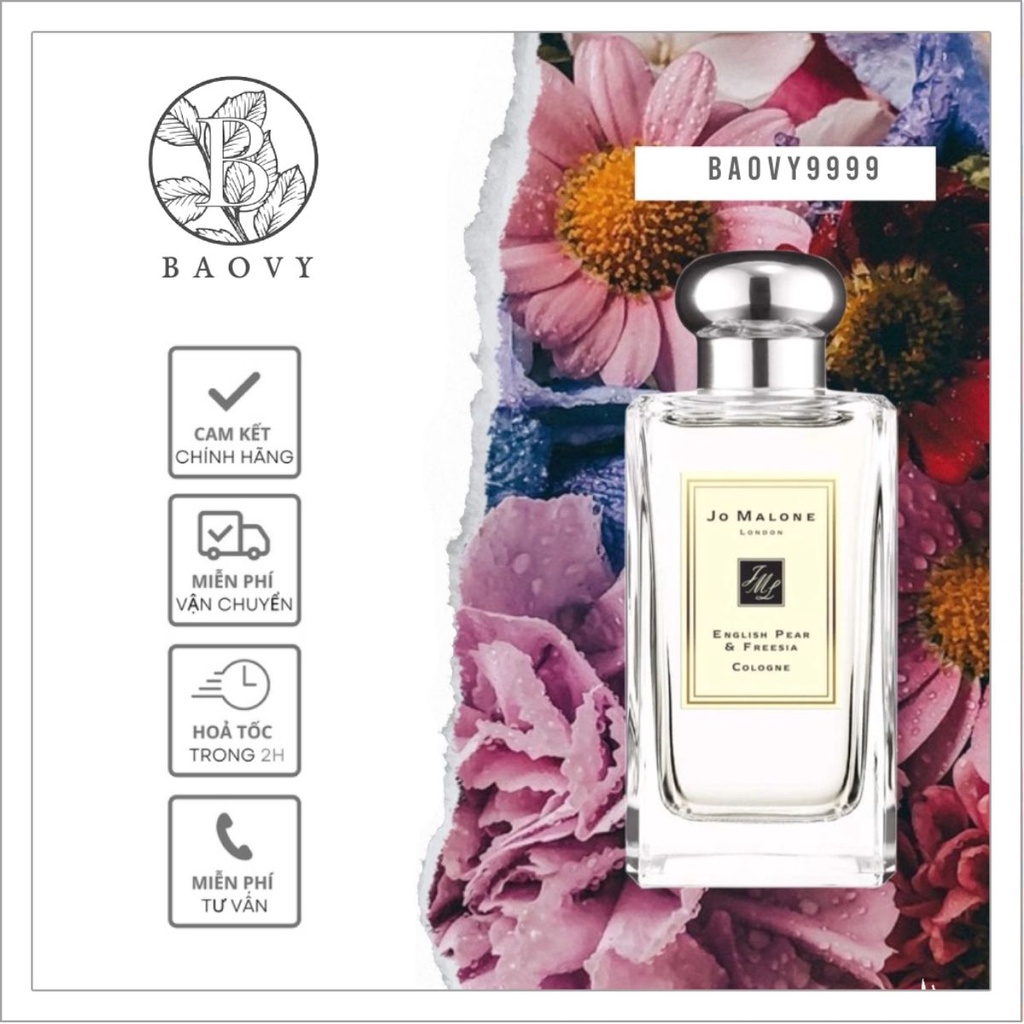 ✨ Nước Hoa Jo Malone English Pear & Freesia - 10ml