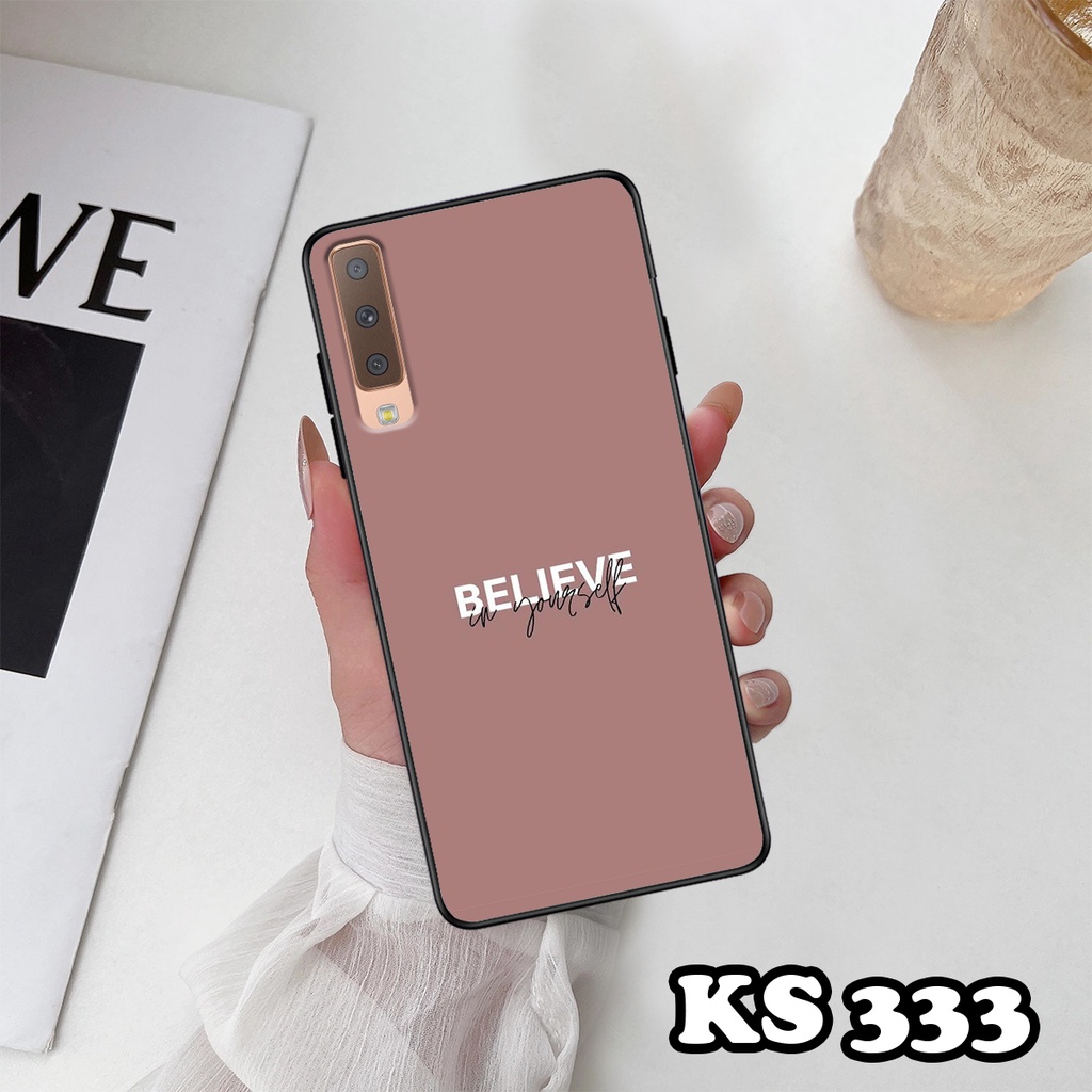 Ốp lưng Samsung A7 2018 - Samsung A9 2018 - Ốp in hình WordLove - Chất liệu TPU siêu bền