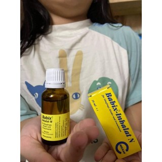 🍁Tinh dầu chống cảm ho cảm cúm mũi họng Babix - inhalat N 5ml Đức 🇩🇪cho bé từ 4 tuần tuổi