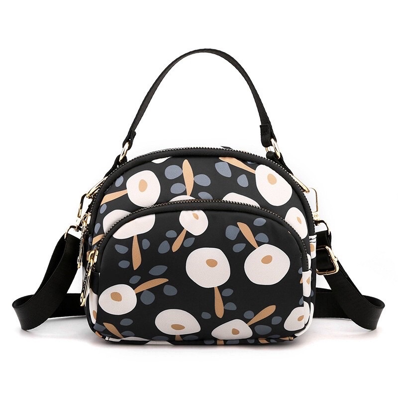 Túi Xách Nữ Vải Dù Đeo Chéo Cao Cấp Khoá Đẹp Rẻ Làm Công Sở Đi Chợ Thời Trang Trung Niên Nữ - A&ESHOP 88888