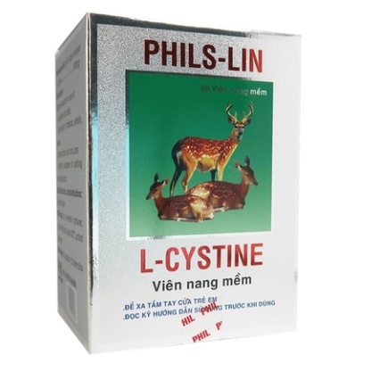 ✅ Viên uống đẹp da, tóc, móng L-CYSTINE  Phils-Lin