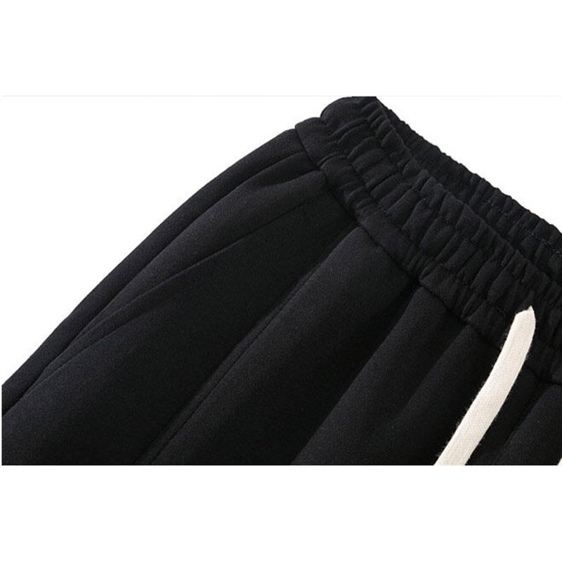 Quần Dài Thể Thao Dáng Rộng Phối Dây Rút Thời Trang Trẻ Trung Cho Nam