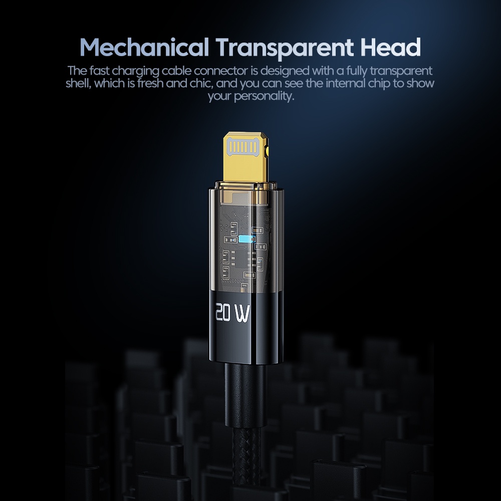 Dây Cáp Sạc Nhanh 20W Loại C Sang Os