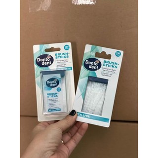 Tăm nha khoa 2 đầu donto dent 150 chiếc - hàng đức chính hãng