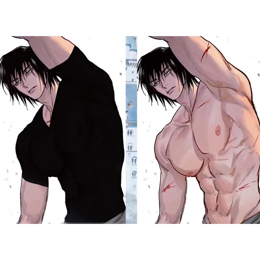 Jujutsu Kaisen Bưu thiếp ấm áp thẻ thay đổi nhiệt độ