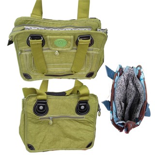 túi xách nữ xách vải dù Kipling 1 MÀU 35x12x30cm