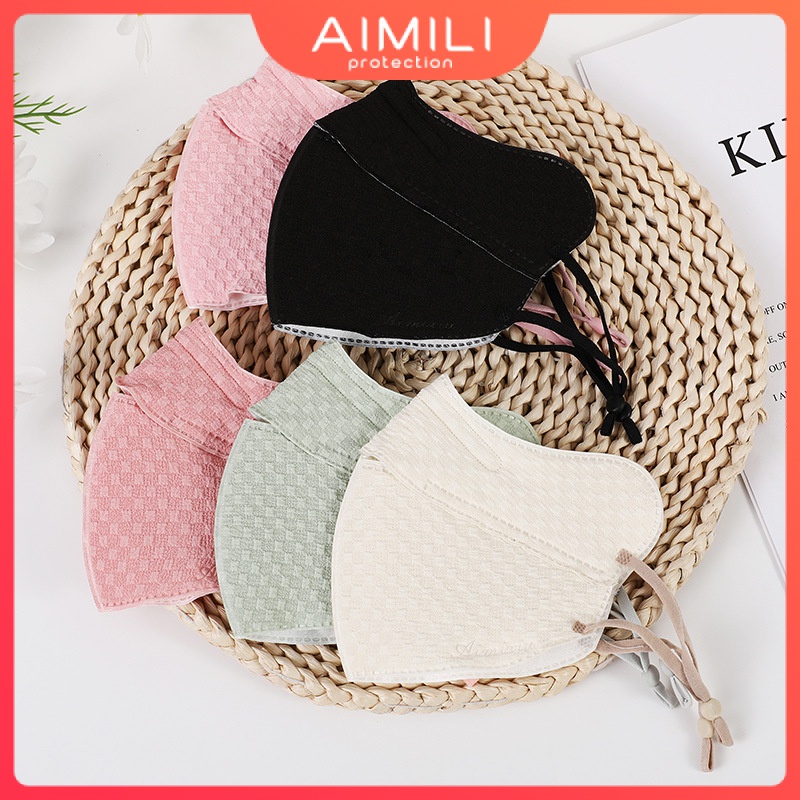 Khẩu Trang 3 Lớp Dày Dặn Thoáng Khí Bảo Vệ Mắt Chống Bụi Chống Sương Mù Và Khói Có Thể Giặt Và Tái Sử Dụng