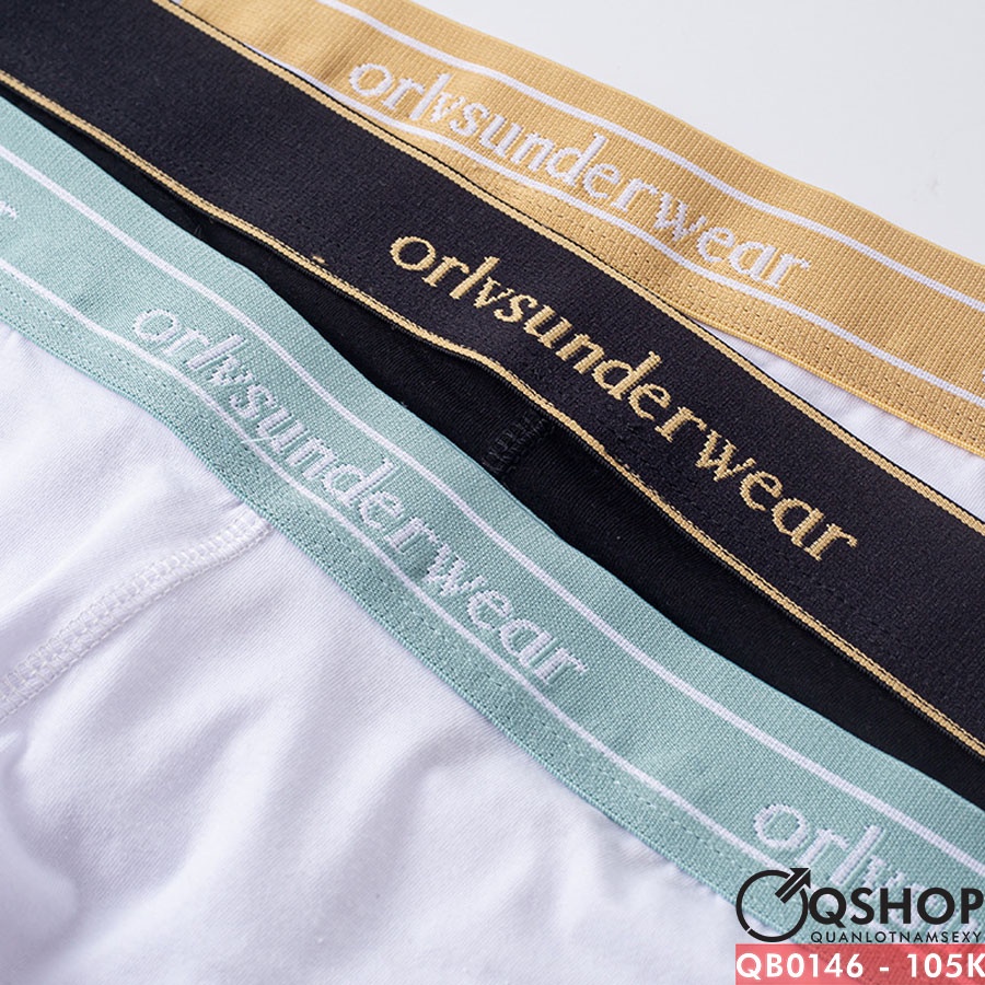 Quần lót tam giác nam cạp nhỏ thun cotton QSHOP QB0146