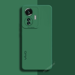 Ốp Điện Thoại Silicon Dẻo Màu Trơn Cho VIVO Y75 5G Y55 Y33 Y33S Y33T 4G