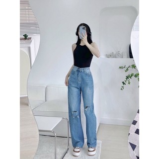 áo ba lổ ngược thun lụa ôm body