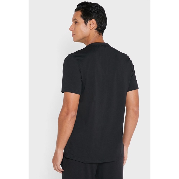 Calvin Klein Áo Thun Nam Trắng Cổ Tròn