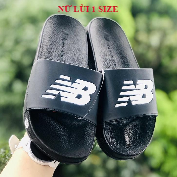 Dép newbalence 𝐍𝐄𝐖 𝐁𝐀𝐋𝐄𝐍𝐂𝐄 ❤️FREESHIP + Hộp❤️dép unisex NB new balence quai ngang thể thao nam nữ quai lót