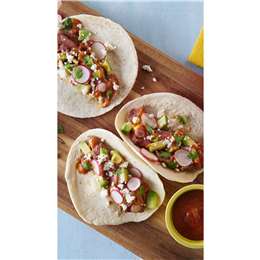 Sốt taco không cay, sốt chấm làm Bánh Tacos &amp; Tortilla Woolworths hũ 240g