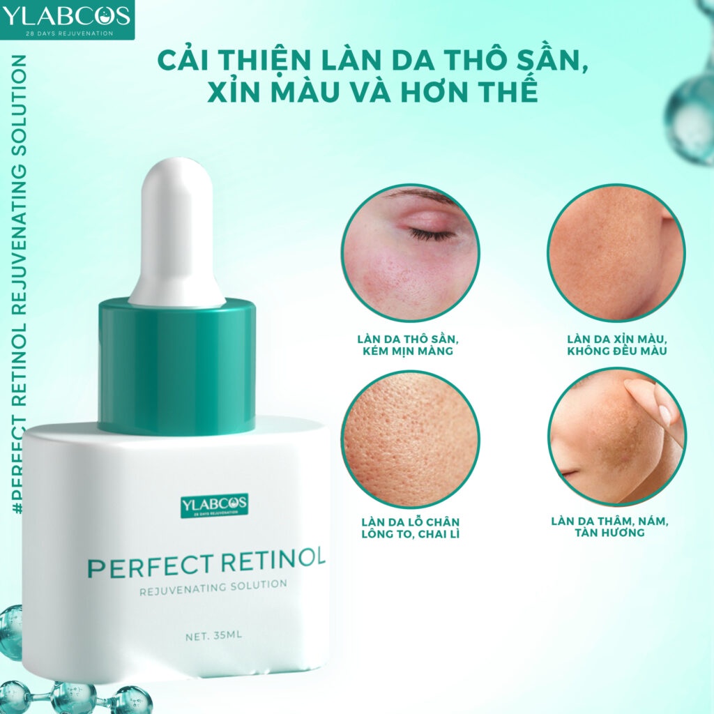 Kem serum tái tạo trẻ hóa da Pecfect Retinol Dr Lacir chính hãng giúp mịn màng và tươi trẻ làm mờ thâm nám