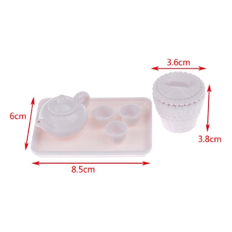 Set uống trà cho nhà bup bê