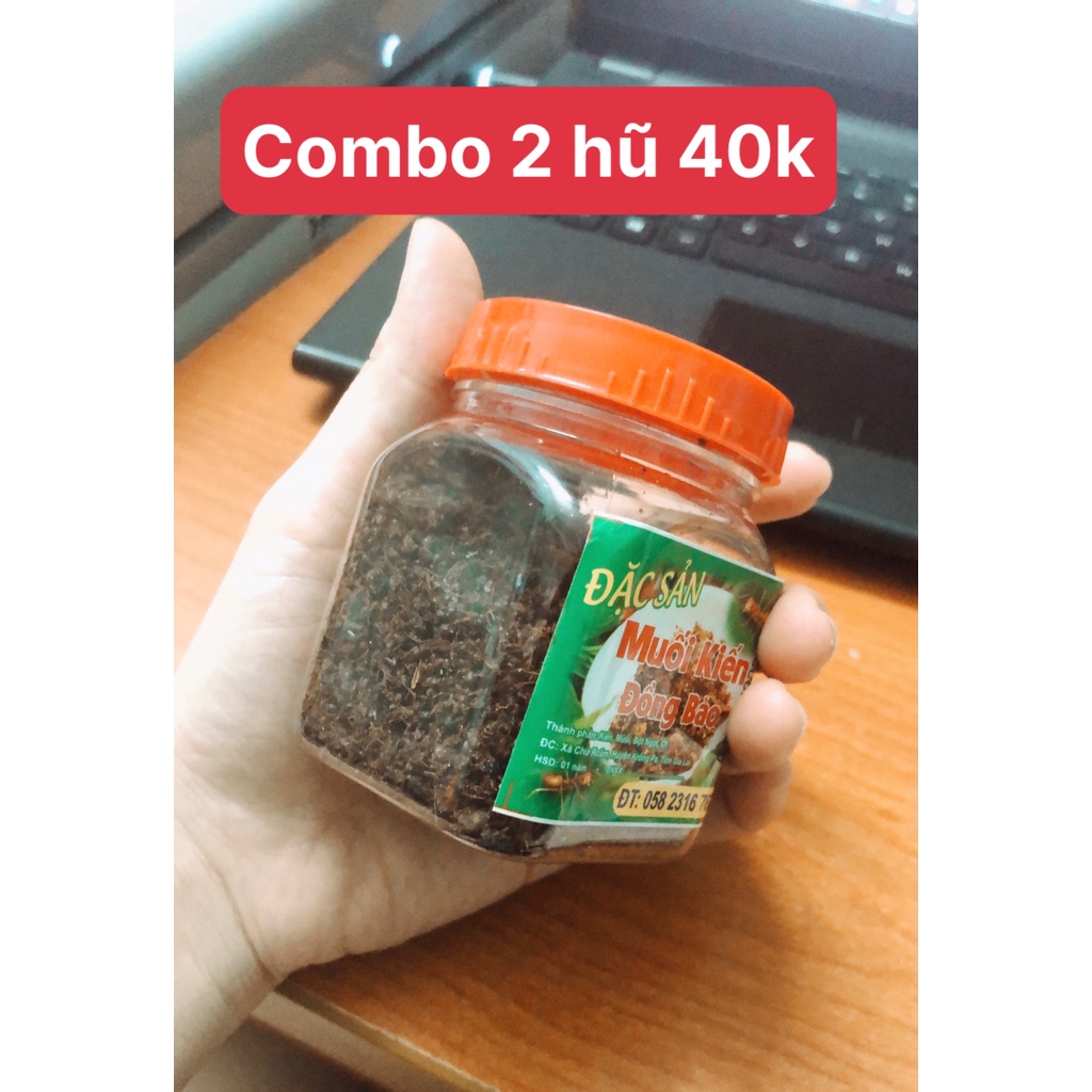 MUỐI KIẾN VÀNG NGUYÊN CON KHÔ NGON Đặc Sản Tây Nguyên Gia Lai