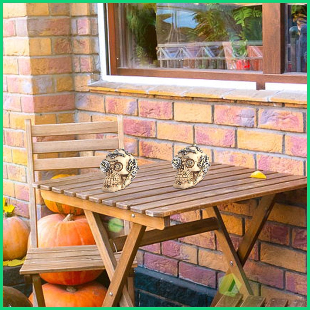 Mô Hình Đầu Lâu Trang Trí Halloween