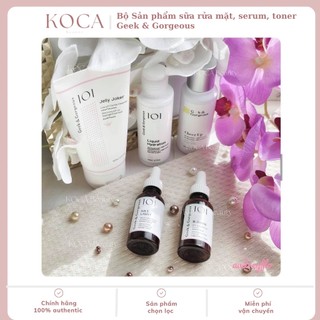 Bộ sản phẩm chăm sóc da Geek & Gorgeous