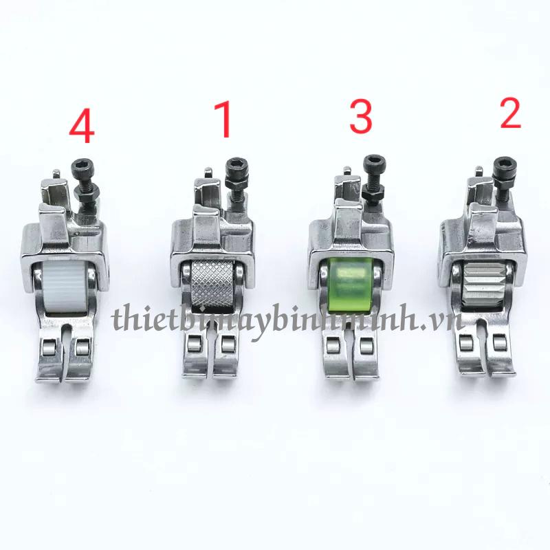 Chân vịt chống nhăn 3 BÁNH XE dùng cho máy 1 kim công nghiệp Jack, sirubar, juki,...
