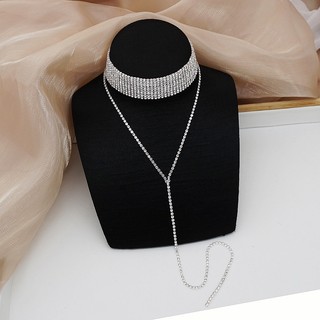 Chocker Bling vòng cổ đính đá