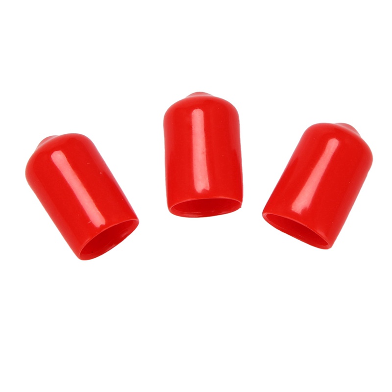 Bộ 100 Nắp Cao Su Bảo Vệ Ốc Vít Ống Tròn 9.5Mm