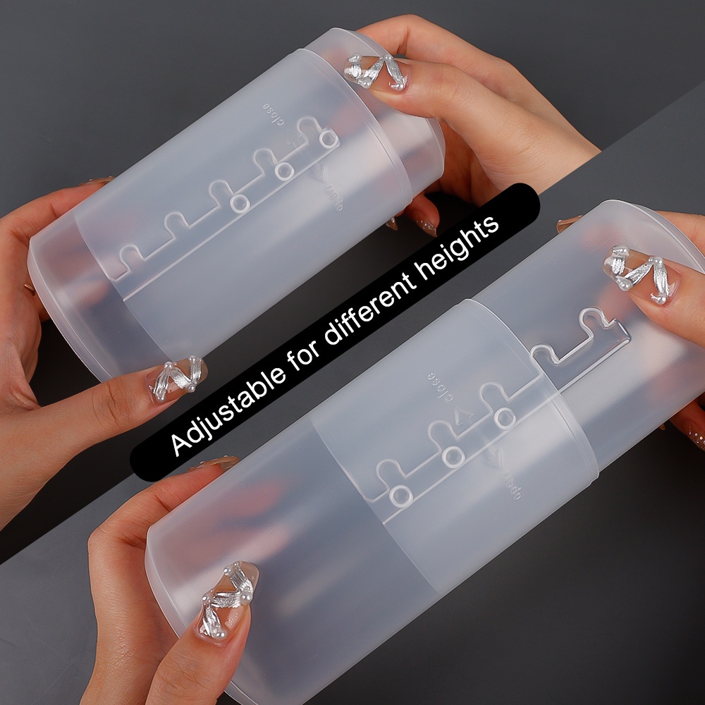 Giá Đỡ Cọ Trang Điểm Để Bàn Hình Trứng Có Thể Thu Gọn Tiện Lợi