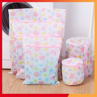 Combo ̉5 Túi lưới giặt đồ cho máy giặt loại đủ size