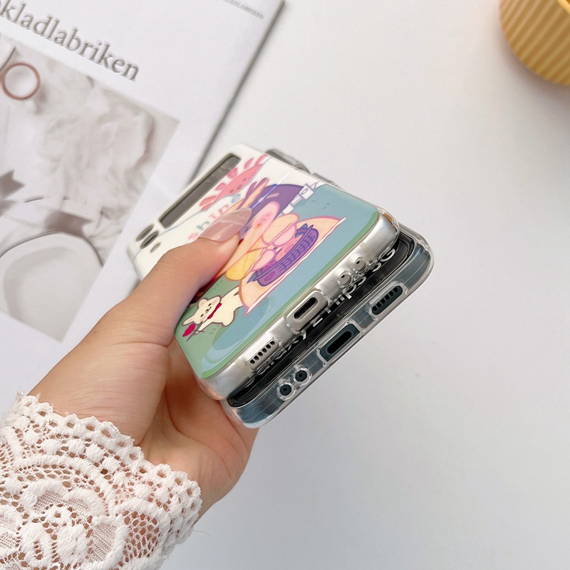 Ốp Điện Thoại Cứng Họa Tiết Hoạt Hình Blu-ray Cho Samsung Galaxy Z Flip 3 5G Z Flip 4 Z Flip4