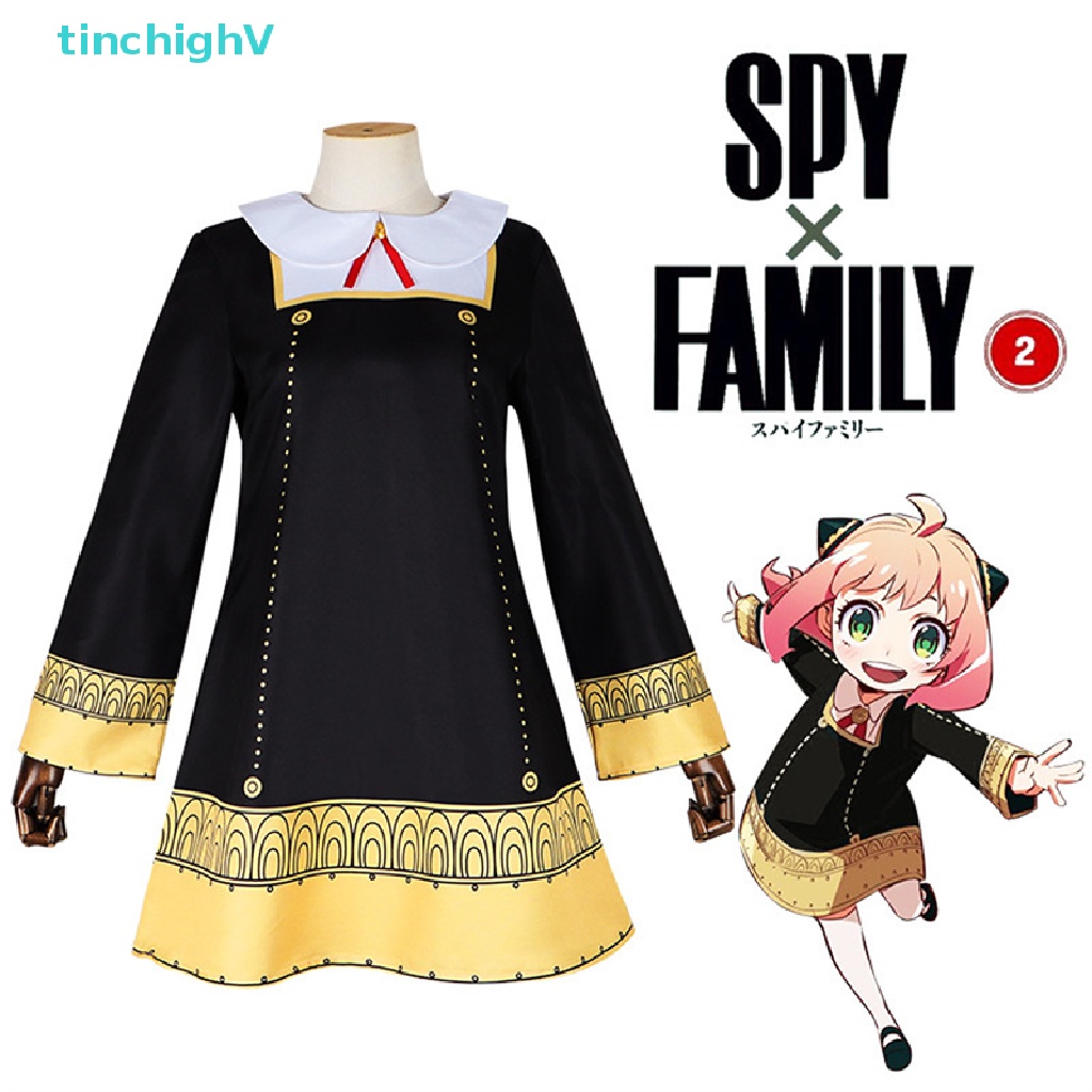 Đồng Phục Cosplay Nhân Vật Anime SPY X FAMILY Anya Forger