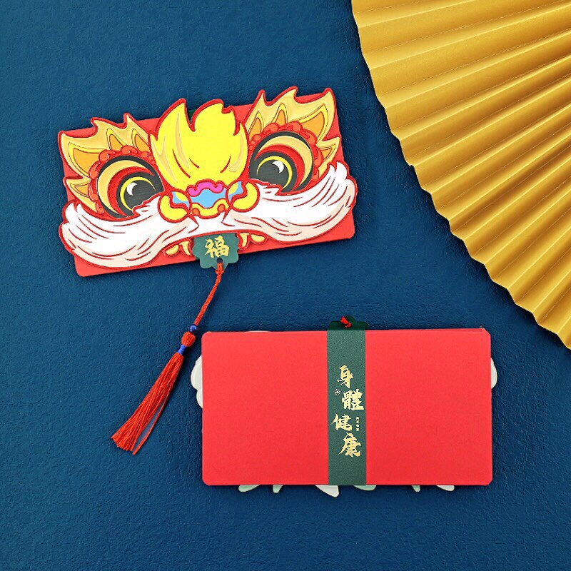 Bao lì xì 2023 xếp lớp 2 ngăn - 6 ngăn sang trọng độc lạ
