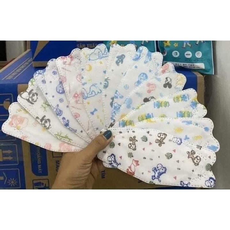 KHẨU TRANG 4D KF94 CHO BÉ