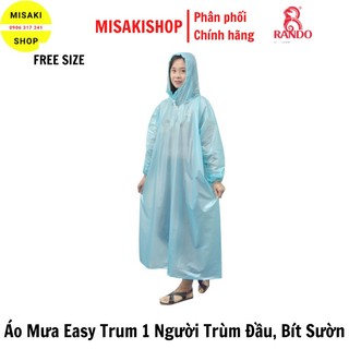 Áo Mưa Easy Trum Rando Bít Sườn - Nhựa Trong, Siêu Nhẹ, Không Thấm Nước - APPC-10 [ Misaki Shop ]