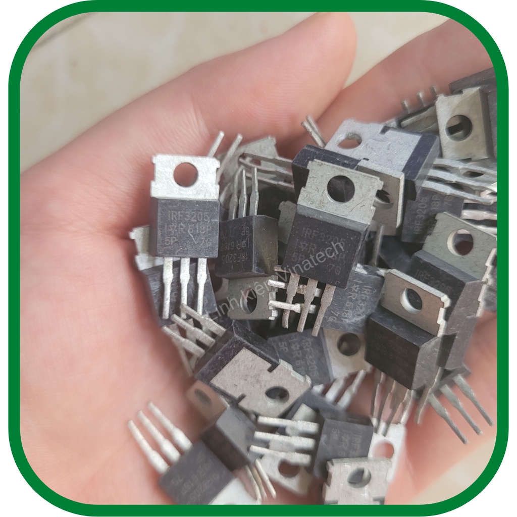 IRF 3205 mosfet tháo máy lưng đồng 55V 110A chất lượng