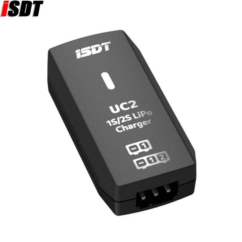 Bộ Sạc Pin LiPo ISDT UC2 1S / 2S Cổng USB XH 2.54