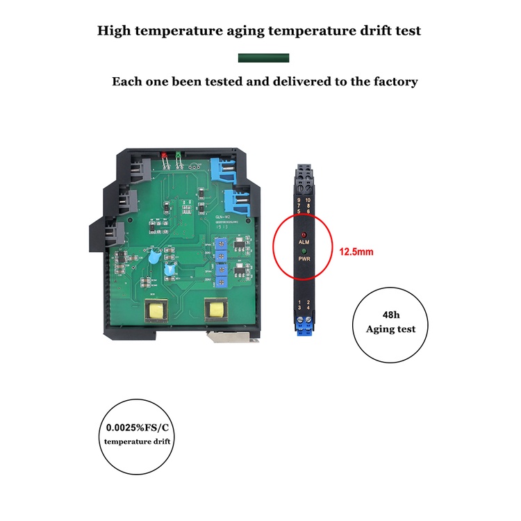 Thiết Bị Cảm Biến Dòng Điện DC ES-GLN 4-20mA 10V 5V