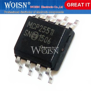 5 cái mcp2551-i / sn mcp2551 sop-8 còn hàng