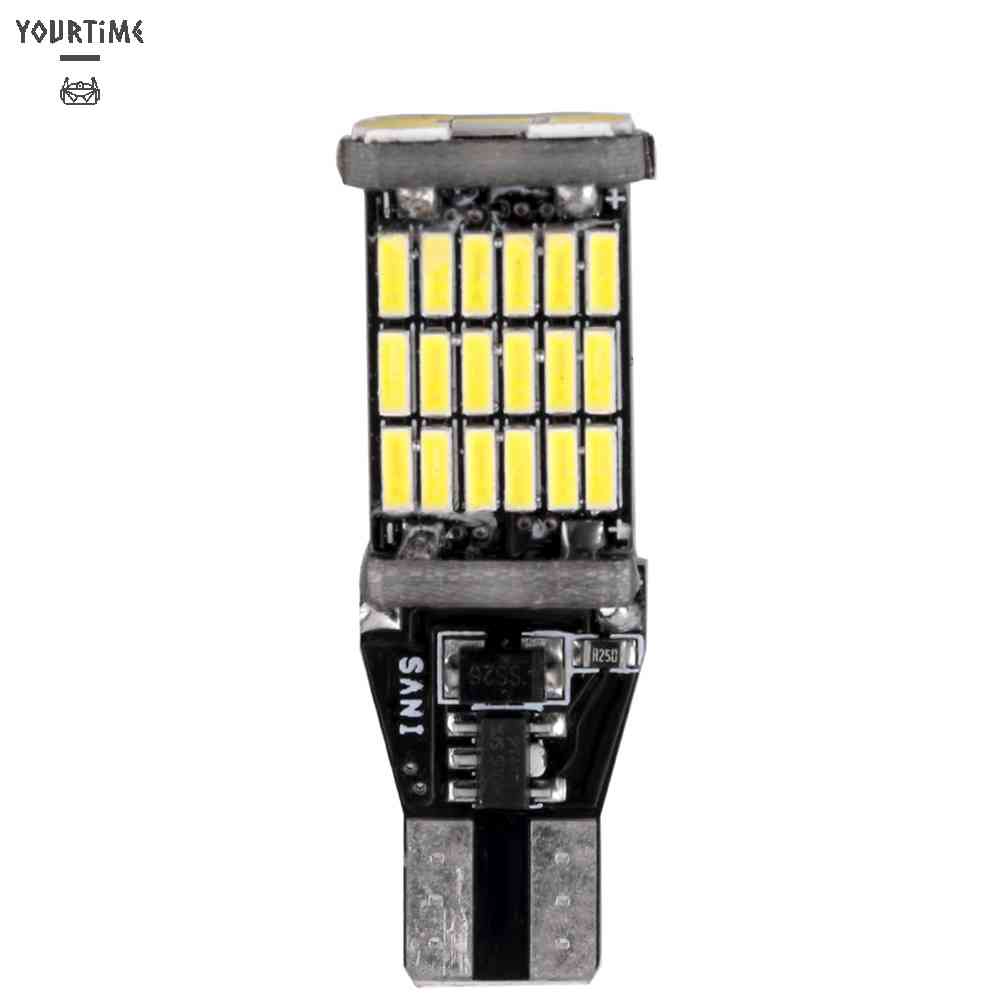 Đèn LED Tín Hiệu T15 W16W Canbus 4014 45 SMD 12V Cho Xe Hơi